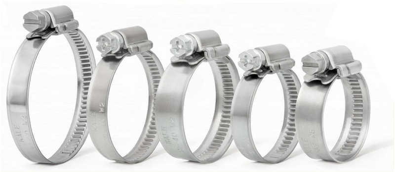 W4 Stainless Steel hose clamps