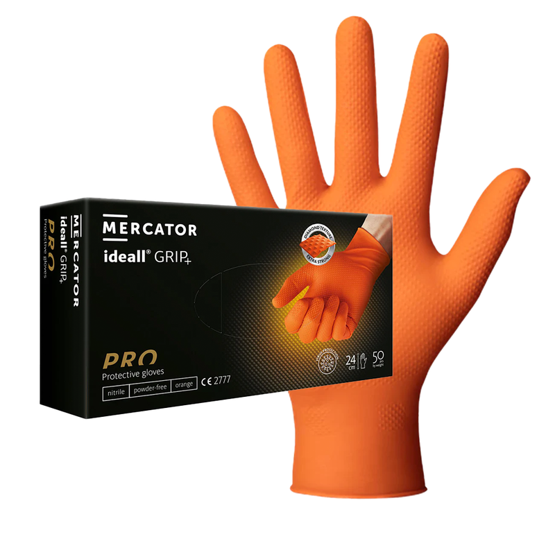 Mercator Ideal Grip Nitrile Gloves