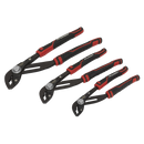 Water Pump Pliers Set 3pc Quick Release