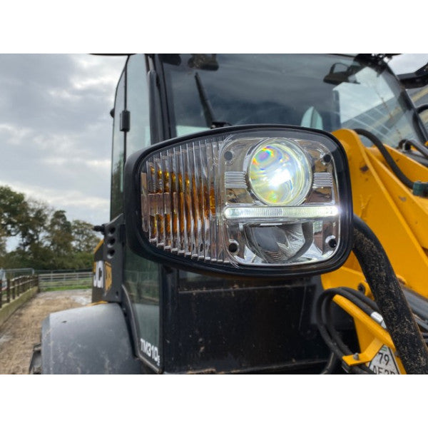 LED Headlights Lamp With Amber Turn And Position