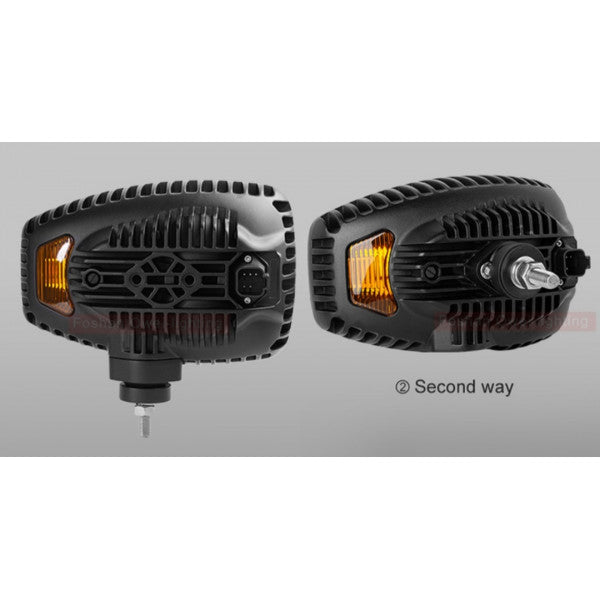 LED Headlights Lamp With Amber Turn And Position