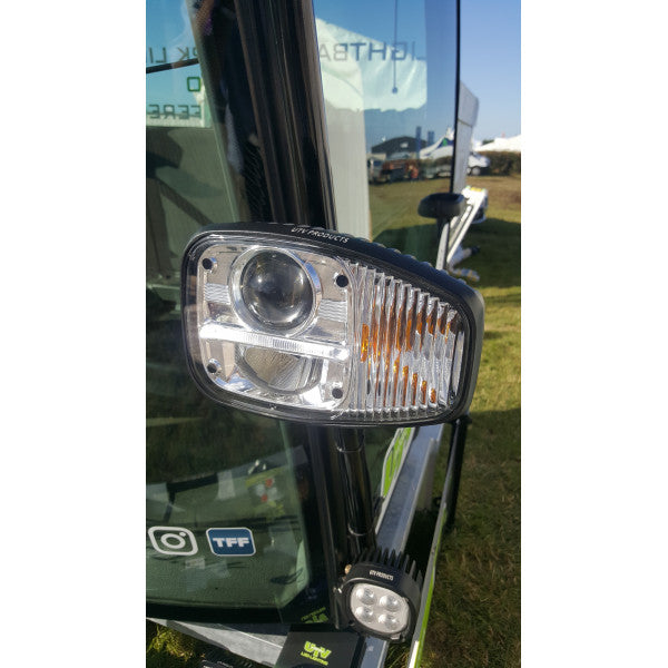 LED Headlights Lamp With Amber Turn And Position